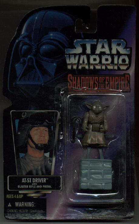 Bootleg Yoda on a AT-ST Driver Shadows of the Empire Card