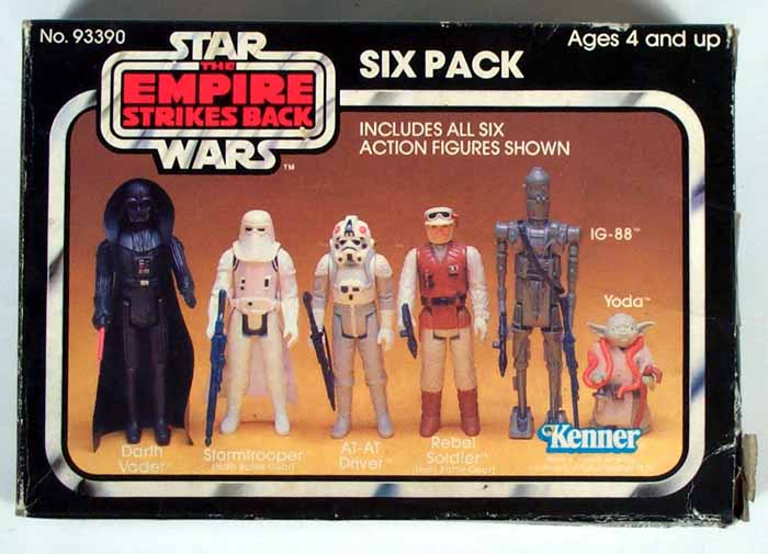 Empire Strikes Back six-pack of toys