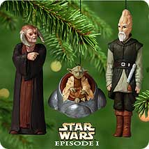 Hallmark Jedi Council ornaments (2000)