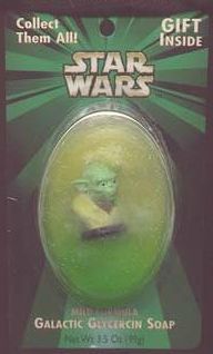Minnetonka brand Yoda Galactic Glycerin Soap (Yoda's head)