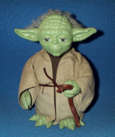 Vintage unreleased pull-string talking Yoda