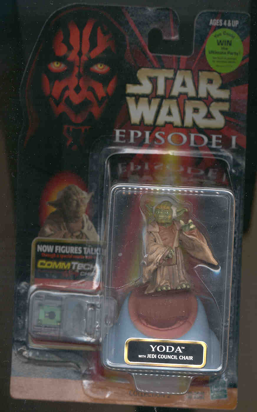 Episode I Yoda with 'Episode I' on the card