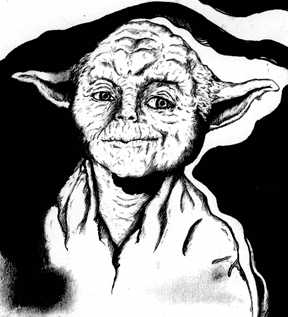 Yoda illustration by Nathan Hamill (Mark's son)