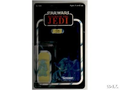 Custom carded Return of the Jedi Spirit of Yoda toy