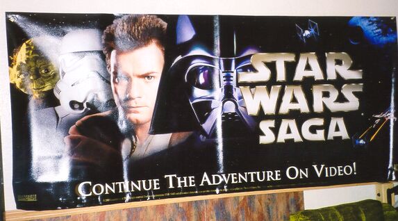 Star Wars saga banner (2000)