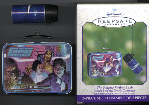Front of Hallmark Ornament lunchbox