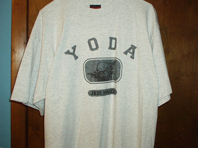 White 'Yoda - Jedi Master' shirt