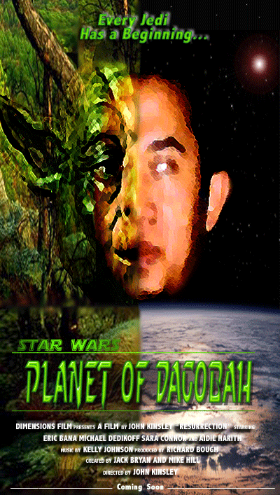 'Planet of Dagobah' fan-made poster
