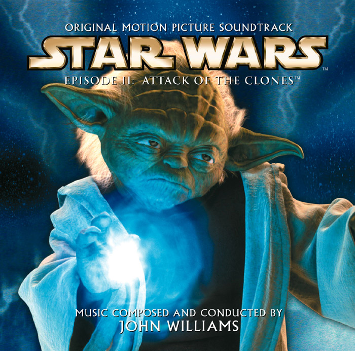 Yoda cover from the Attack of the Clones soundtrack CD