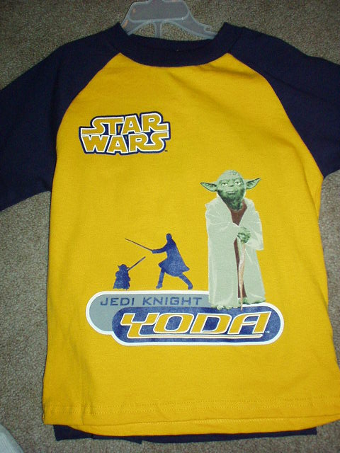 Kids Attack of the Clones Yoda shirt