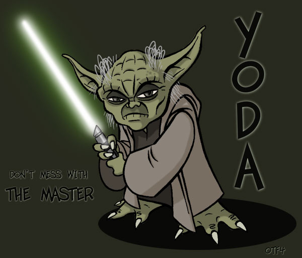 Otis Frampton illustrated Yoda