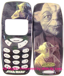 Yoda cell phone faceplate