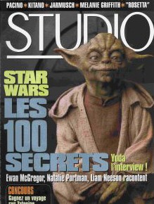 French Studio magazine with Yoda on the cover