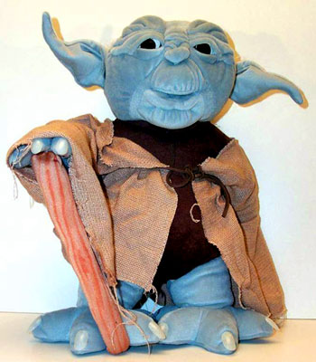 Unproduced 1990s talking Yoda plush