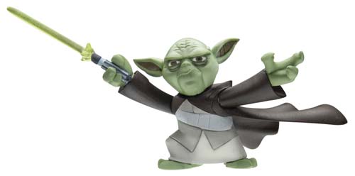 Clone Wars cartoon Yoda figure