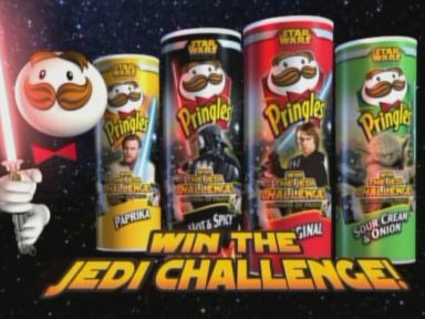 Revenge of the Sith Pringles advertisement