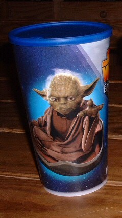 Revenge of the Sith theater cup - side