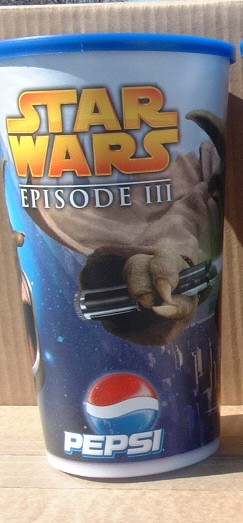 Revenge of the Sith theater cup - back
