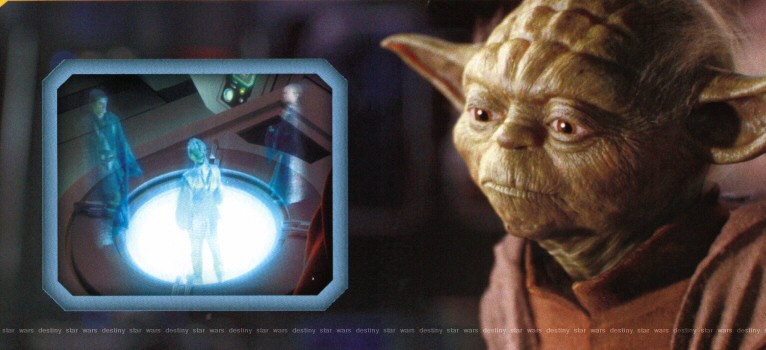 Scan of Yoda from Revenge of the Sith
