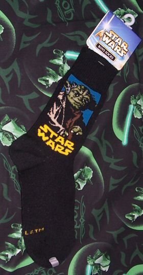 Attack of the Clones Yoda boys socks