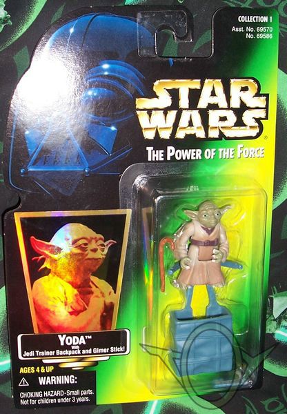 Kenner - POTFII green card - with hologram - front