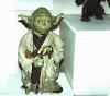 A picture of a Yoda puppet used in the movies - 594x528