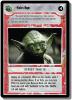 Star Wars CCG card:  'Yoda's Hope' - 367x506