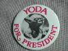 Yoda for President Button - 320x240