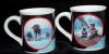 Mug with Luke and Yoda on one side and AT-ATs on the other - 405x206