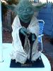 Another full front view of the life-sized Yoda replica - 480x640