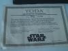 The certificate of authenticity for the life-sized Yoda replica - 640x480