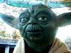 Another front head view of the life-sized Yoda replica - 640x480