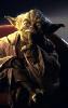 The Episode I Yoda in his chair at the Jedi Council - 230x360