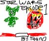Very poor Episode I Yoda and Darth Maul drawn in Paint (by Thano) - 600x500