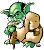 A Frank Oz as Yoda illustration - 336x374