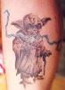 Yoda tattoo - 277x377