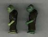Side view of two vintage Yoda figures - 375x295