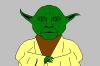 Illustrated Yoda - 300x200