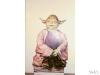 Life-size Yoda cardboard dipslay (full body view) - 400x300