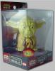 Japanese speaking Tomy Yoda palm talker (front/side view - in package) - 327x414