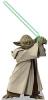 Lifesize Attack of the Clones Yoda standup - 310x633