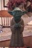 Front view of a vintage Mexican Yoda bank - 240x360