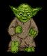 Animated dancing Yoda - 69x82
