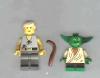 Homemade LEGO Yoda and Luke figures - 322x254