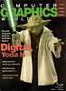 Yoda on the cover of the June 2002 issue of Computer Graphics World - 514x700