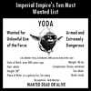Yoda: Most Wanted poster - 340x340