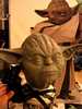 Custom Yoda sculpture head - 619x825