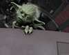 Yoda's grip slipping from the Senate pod - 640x512