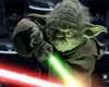 Yoda defending against Sidious's attack - 640x512