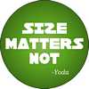 C&D Visionary Inc - Size Matters Not button - 300x300